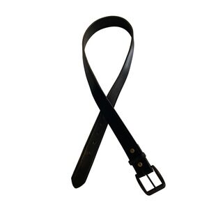 3D Belt Company Mens Black Genuine Leather Belt Made in USA Size 40 D1110